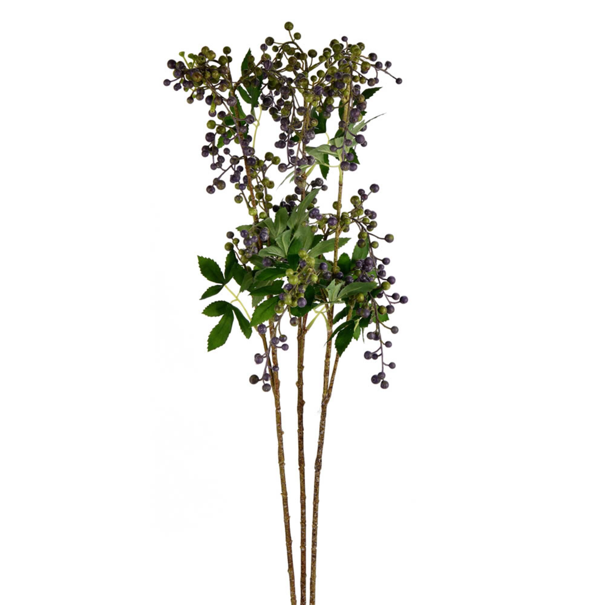 Violet Berry Spray, 3ct.